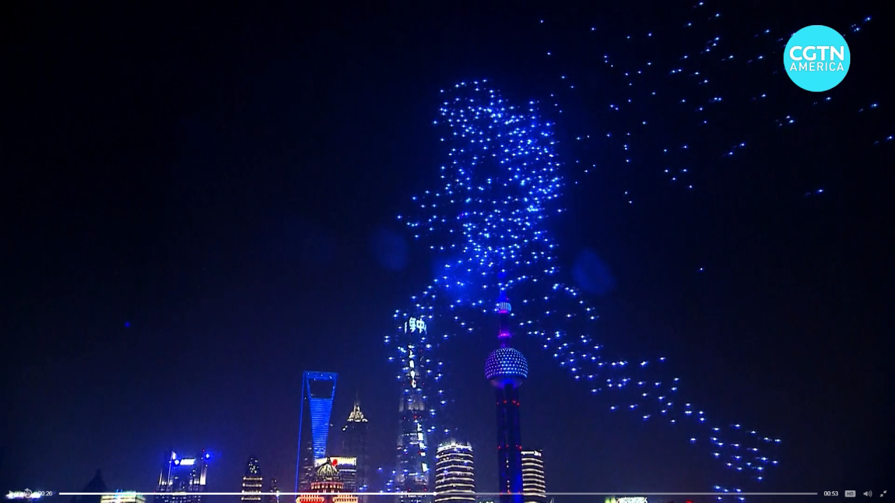 Shanghai drone show 2047