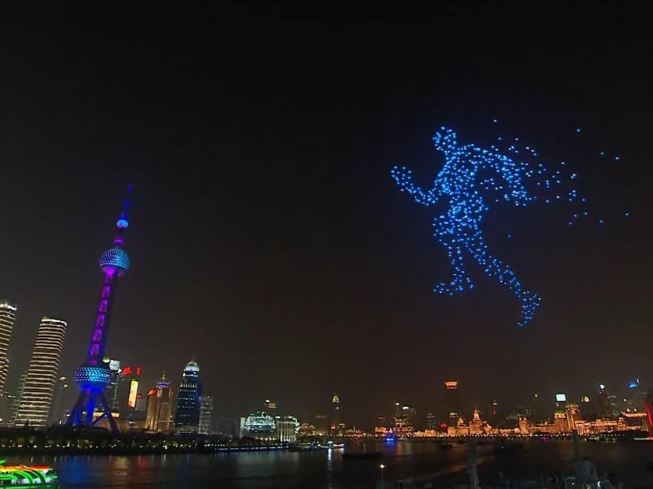 Shanghai drone show 2047